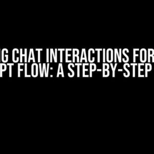 Logging Chat Interactions for Azure Prompt Flow: A Step-by-Step Guide